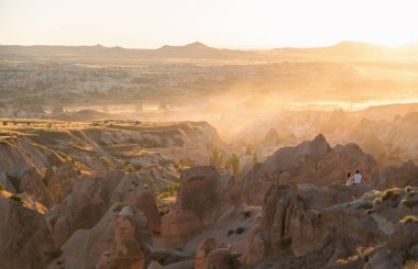 Kayalık yapıların manzarası