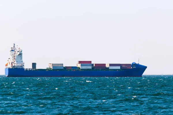 Gran Barco Transporte Mar — Foto de Stock