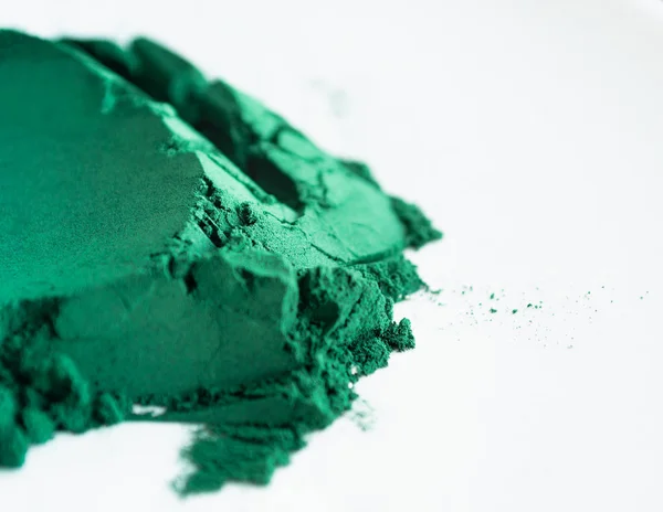 Close View Pile Green Powder — Stock Photo, Image