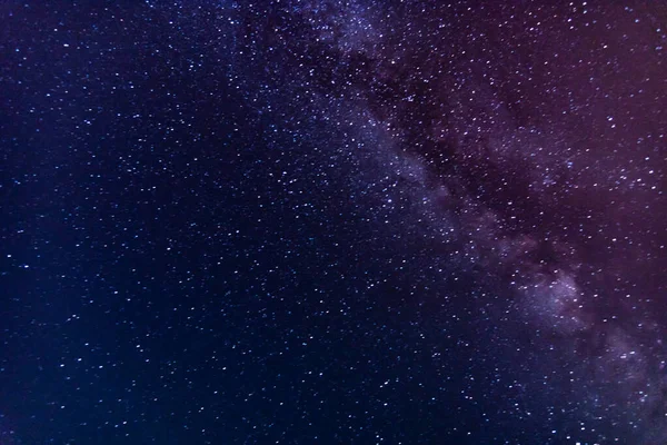 Vista Dramática Céu Estrelado Noite — Fotografia de Stock