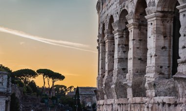 Eski harabe mimari, yakın görüş.