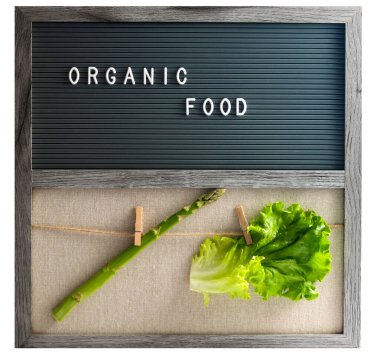 Organik yemek metniyle hayat devam ediyor. Vegan kavramı.