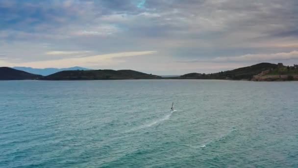 Особистий Серфінг Морській Воді — стокове відео