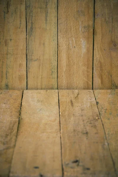 Wood pine plank brown texture background — Stock Photo, Image