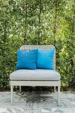 Bir şezlong görüntüsünü 