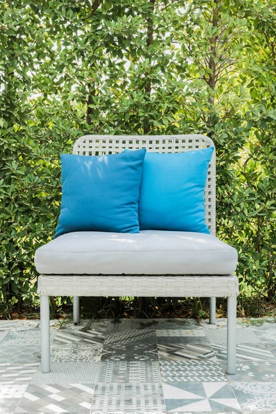 Bir şezlong görüntüsünü 