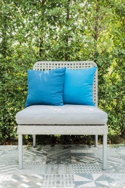 Bir şezlong görüntüsünü 