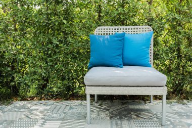 Bir şezlong görüntüsünü 