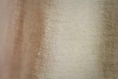 Beyaz keten dokulu bez arka planı kapat