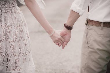 Gelin ve damat evlilik törenleri el 