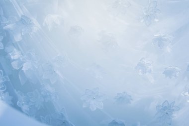 Gelin elbise kumaş ve güzel nakış weddi detayları