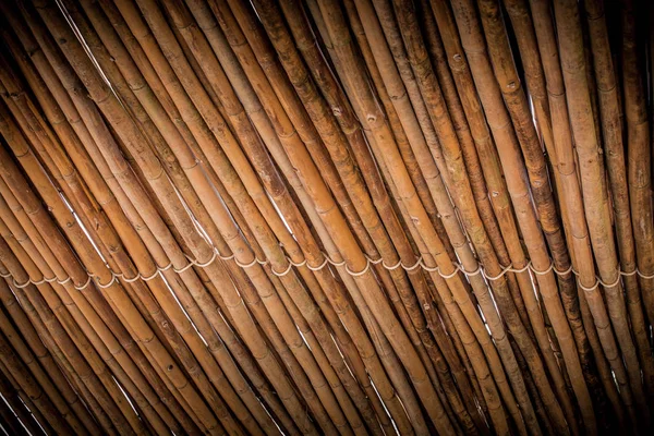 Bamboo texture with natural patterns and space — Stock Photo, Image