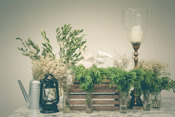 Şamdanlar, vazolar ve dekoratif