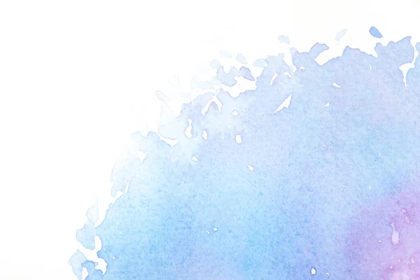 Αφηρημένη Εικόνα Φόντου Της Θάλασσας Ακουαρέλα Ζωγραφισμένη Λευκό Χαρτί — Φωτογραφία Αρχείου