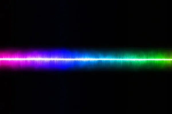 Kolorowe Abstrakcyjne Tło Koncepcji Projektowania Komunikacji Lub Fale Dźwiękowe — Zdjęcie stockowe