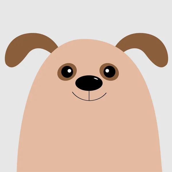 Drăguț câine de desene animate — Vector de stoc