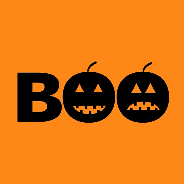 Word BOO texte — Image vectorielle