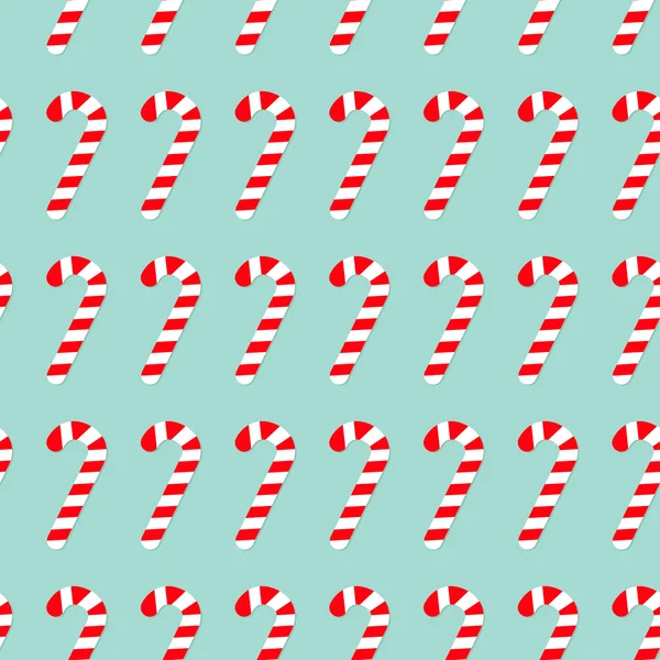 Candy Canes patroon — Stockvector