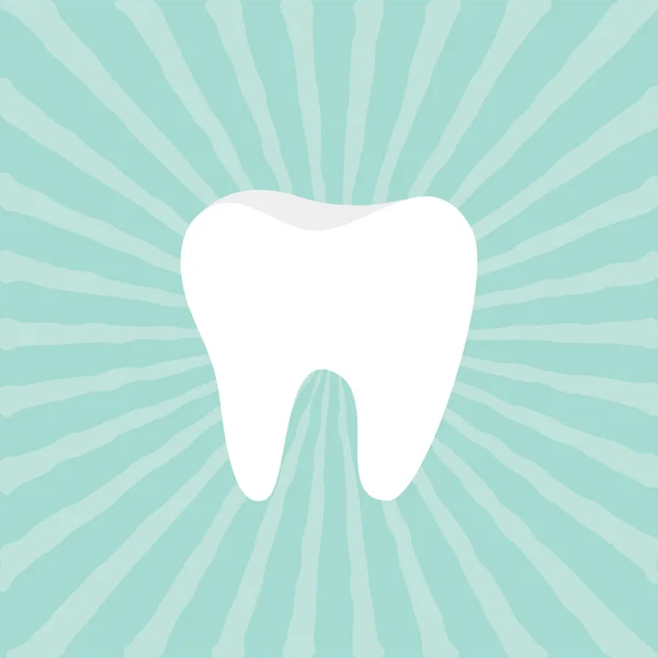 Ícone de dente saudável —  Vetores de Stock