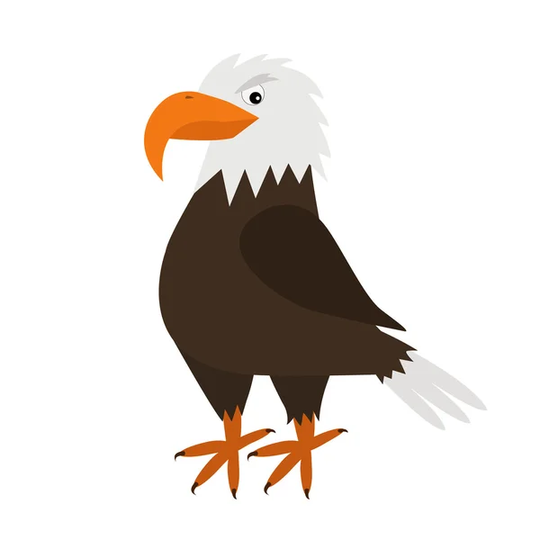 Eagle with Big beak — Stock Vector