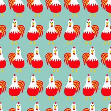 Horozlar Seamless Modeli