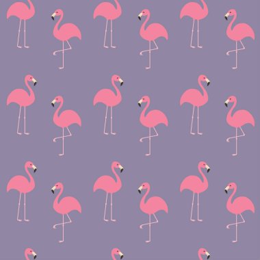 pembe flamingolar desen