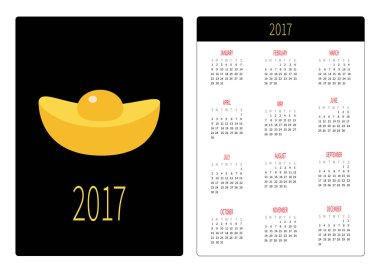 Cep takvim 2017 yıl