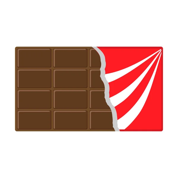 Значок шоколадной плитки — стоковый вектор