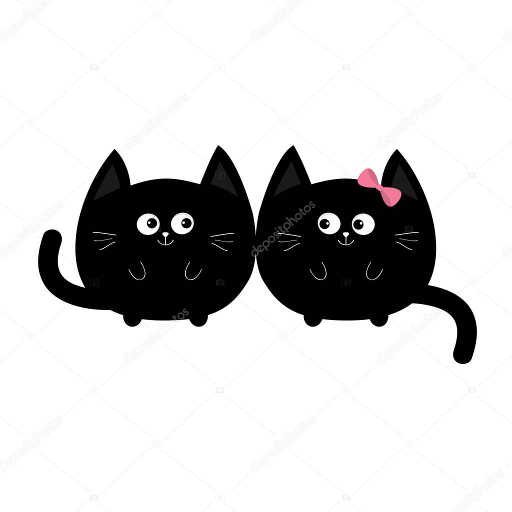 black cats couple