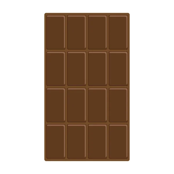 Icône de barre de chocolat — Image vectorielle