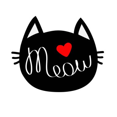 Kara kedi kafası 