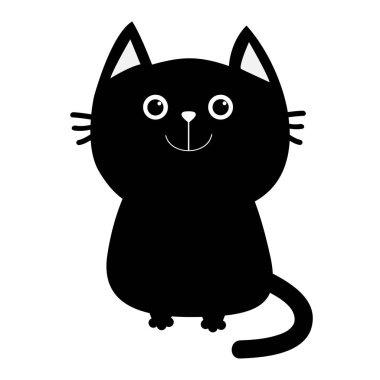 Kara kedi simgesi.