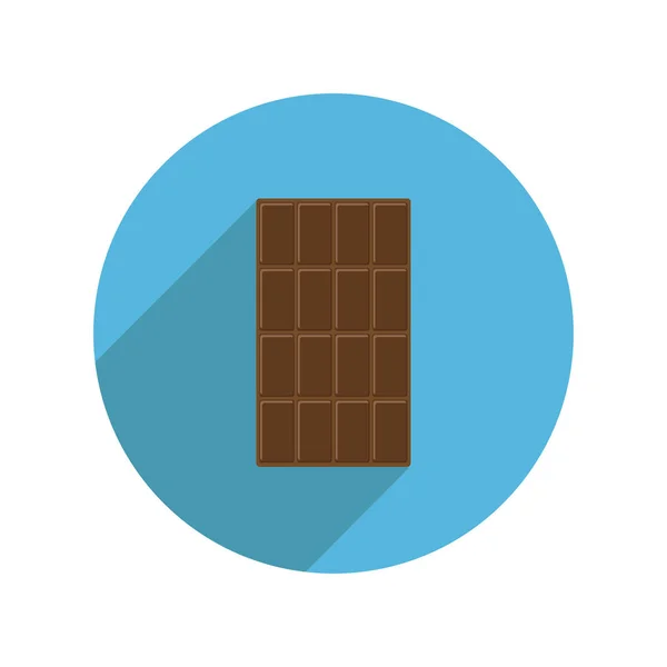 Chocolate bar icon. — Stock Vector