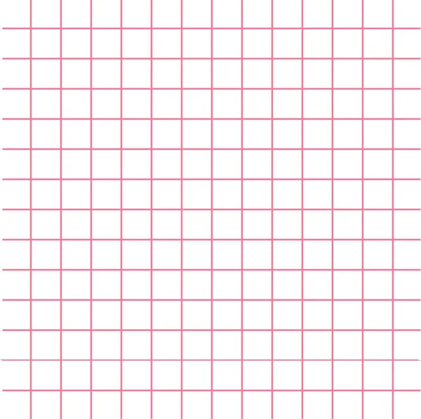 Cuaderno de fondo de celda rosa — Vector de stock