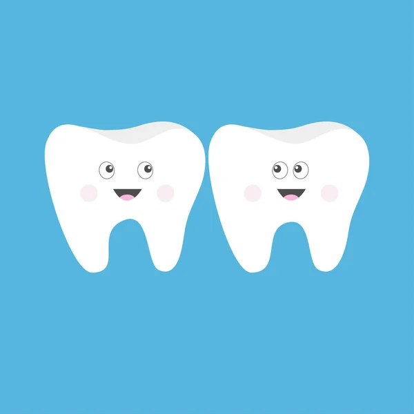 Conjunto de iconos de dientes — Archivo Imágenes Vectoriales