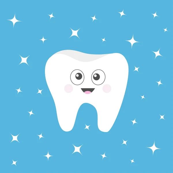 健康な歯のアイコン — ストックベクタ