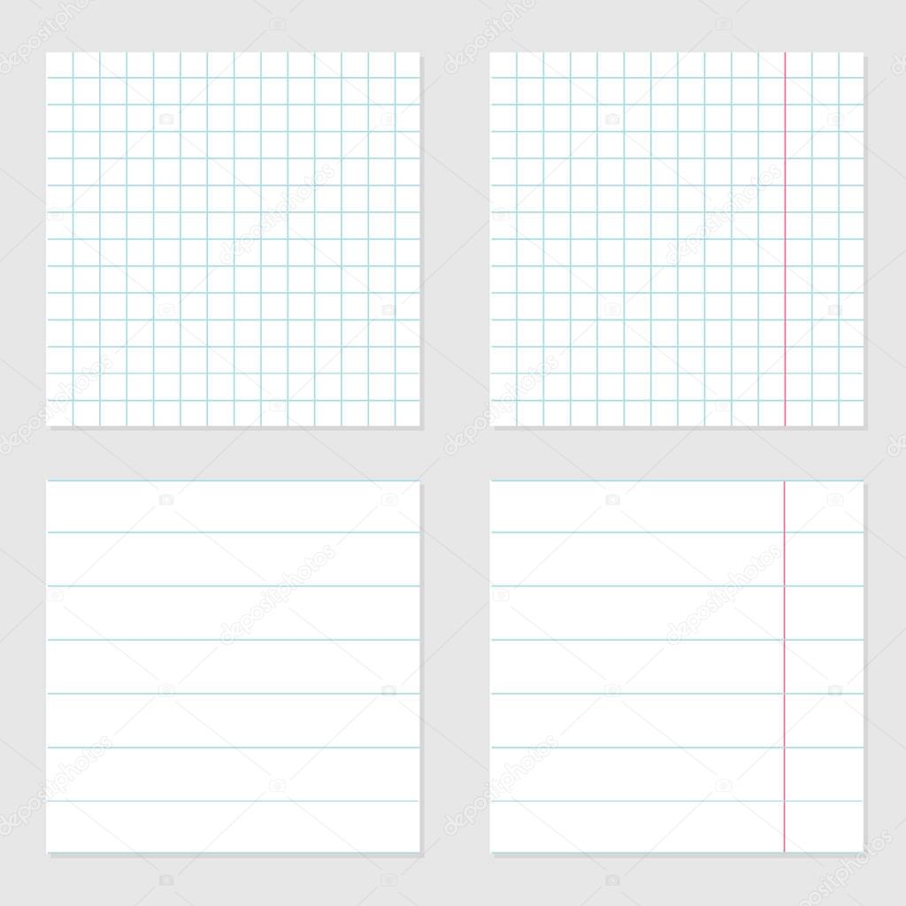 Notebook paper texture 