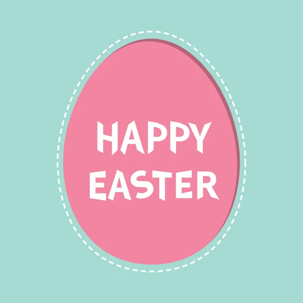 Happy Easter text — Stock Vector