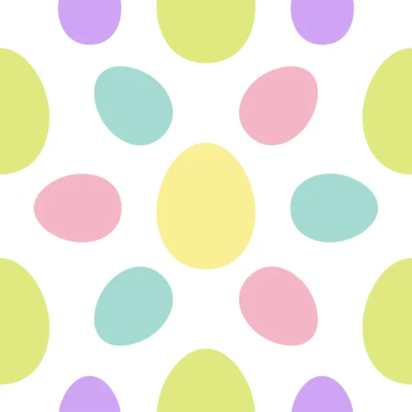 Painting pattern egg set — Stock Vector