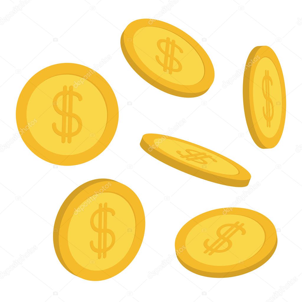 golden coins icons