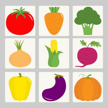 sebze Icon set 