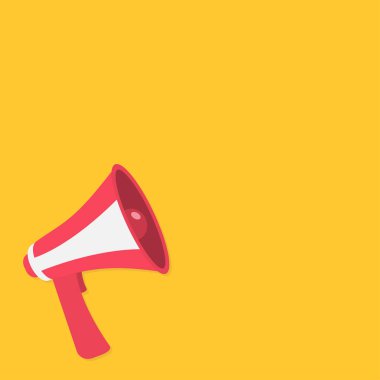 Megafon, hoparlör, hoparlör simgesini 