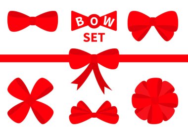 Şerit ve yay Icon set