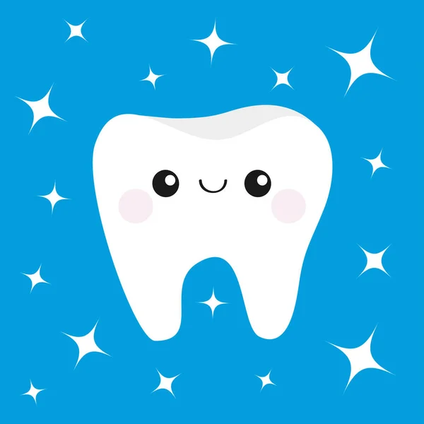 Dent blanche saine — Image vectorielle