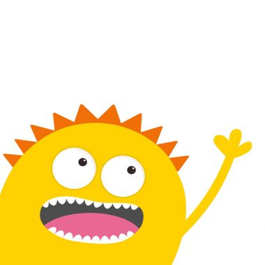 Mutlu Cadılar Bayramı Kartı.