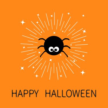 Mutlu Cadılar Bayramı Kartı.