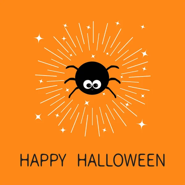 Šťastný Halloween Card. — Stockový vektor