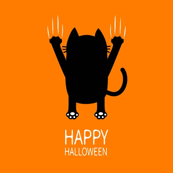 Χαρούμενη κάρτα Halloween. — Διανυσματικό Αρχείο