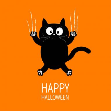 Mutlu Cadılar Bayramı Kartı.