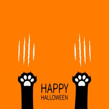 Mutlu Cadılar Bayramı Kartı.